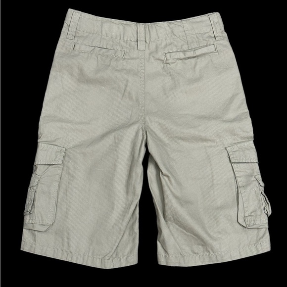 Youth Boys Machine 14 XL Cargo Shorts 8 Pockets Khaki Adjustable Waist NWOT - Picture 4 of 9